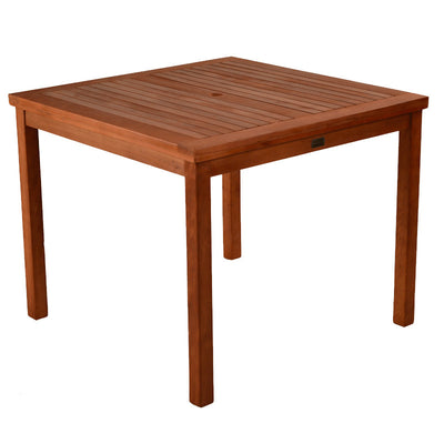 Robust Hardwood Square Dining Table To Seat 4