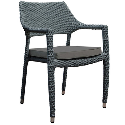 Oasis Rattan Stacking Armchair Without Cushion