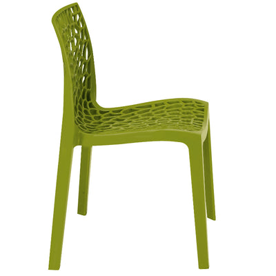 Neptune Polypropylene Plastic Chair Anise Green