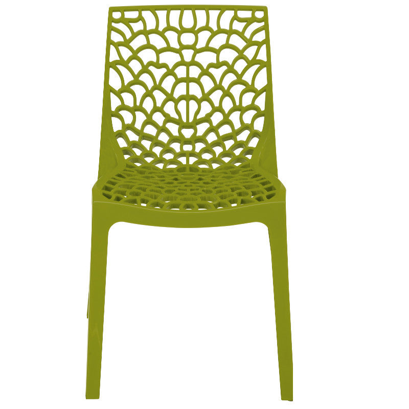 Neptune Polypropylene Plastic Chair Anise Green