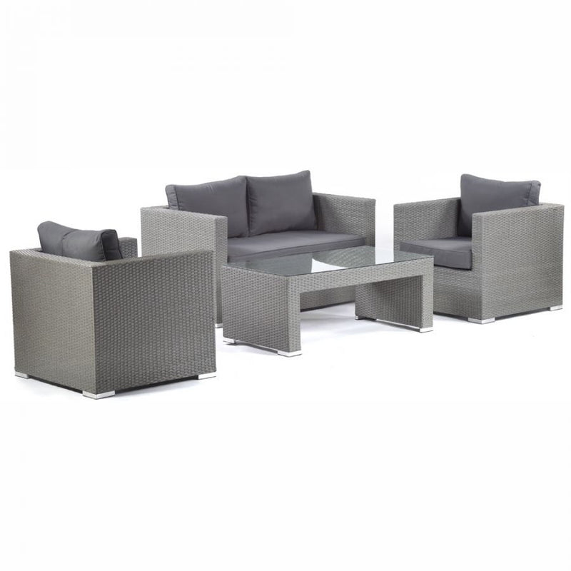 Rattan Sofa Set with Coffee Table