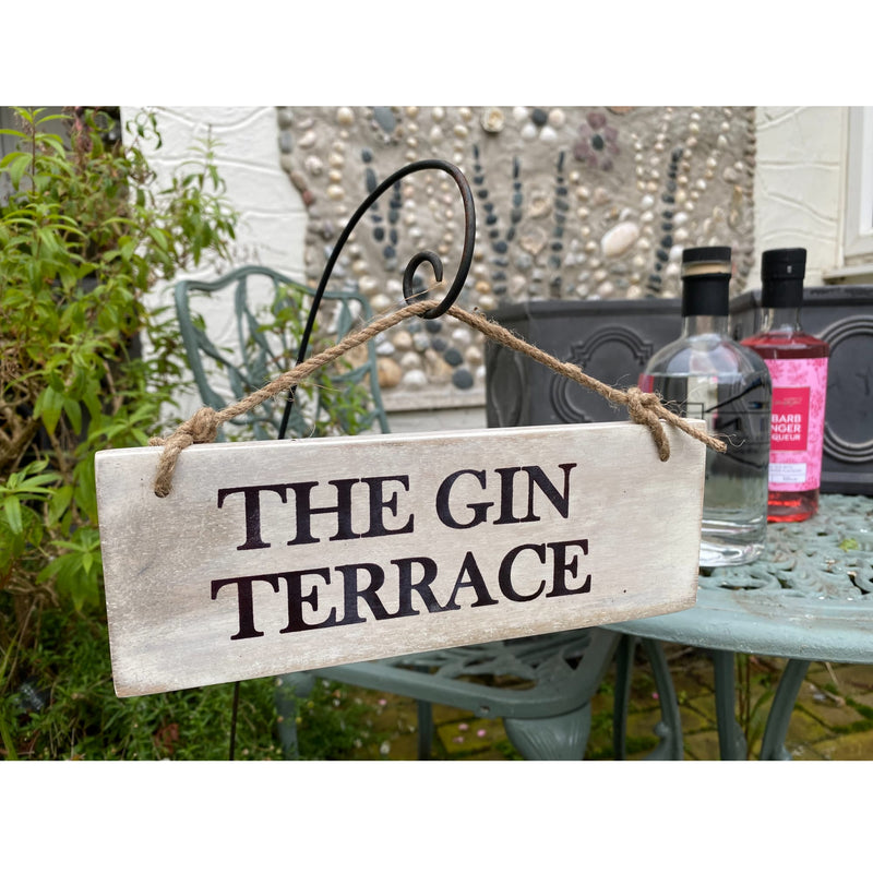 The Gin Terrace Sign