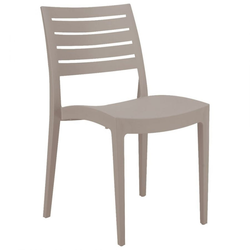 Mars Stacking Side Chair - Jute
