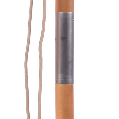 2.5M Parasol Hardwood Garden Umbrella, Light Green, Pulley Operated