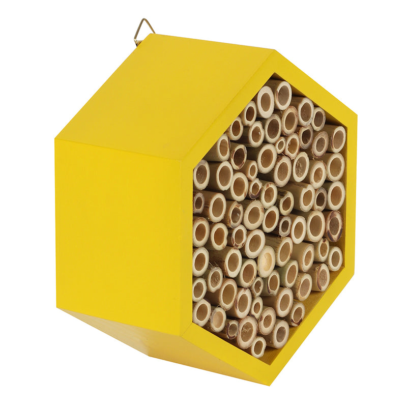 Wooden Hedgehog House and Wooden Bee House