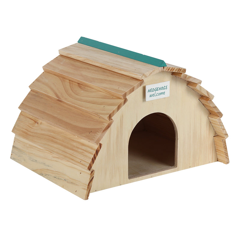 Wooden Hedgehog House and Wooden Butterfly House