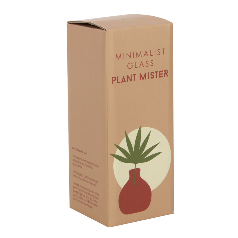 Pink Minimalist Glass Plant Mister