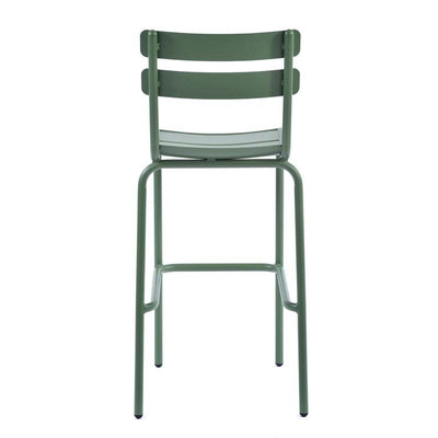 Aluminium Bar Chair - Olive Green