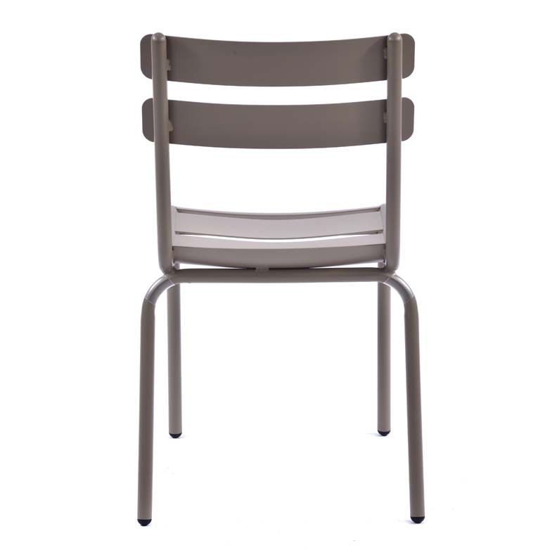 Aluminium Side Chair - Grey
