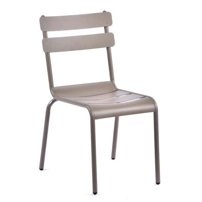 Aluminium Side Chair - Grey