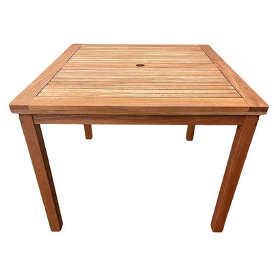 Robust Hardwood Square Dining Table To Seat 4