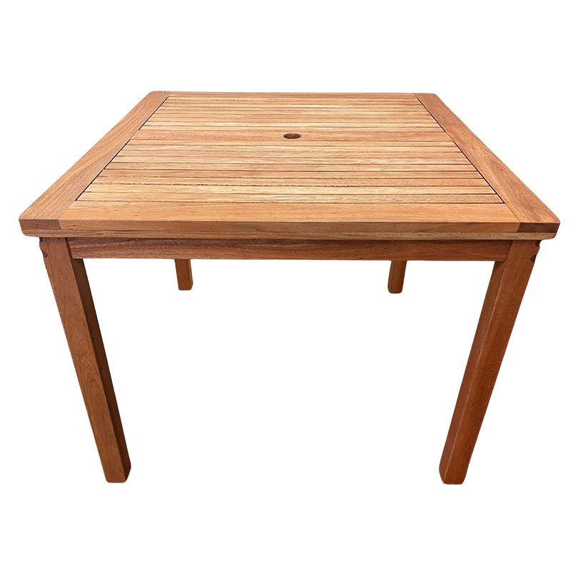 Robust Hardwood Square Dining Table To Seat 4
