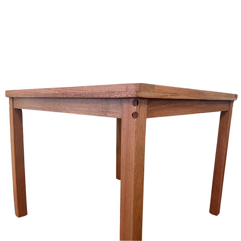 Robust Hardwood Square Dining Table To Seat 4