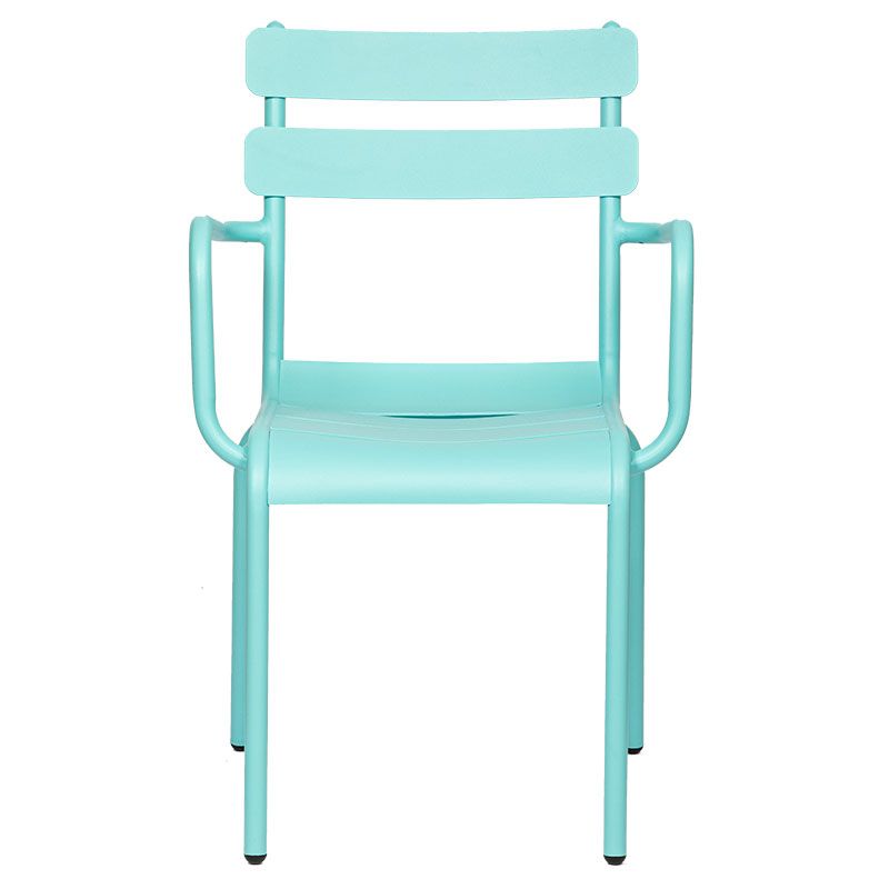 Aluminium Arm Chair - Blue