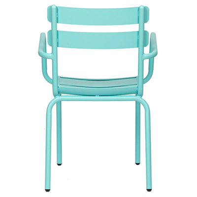 Aluminium Arm Chair - Blue