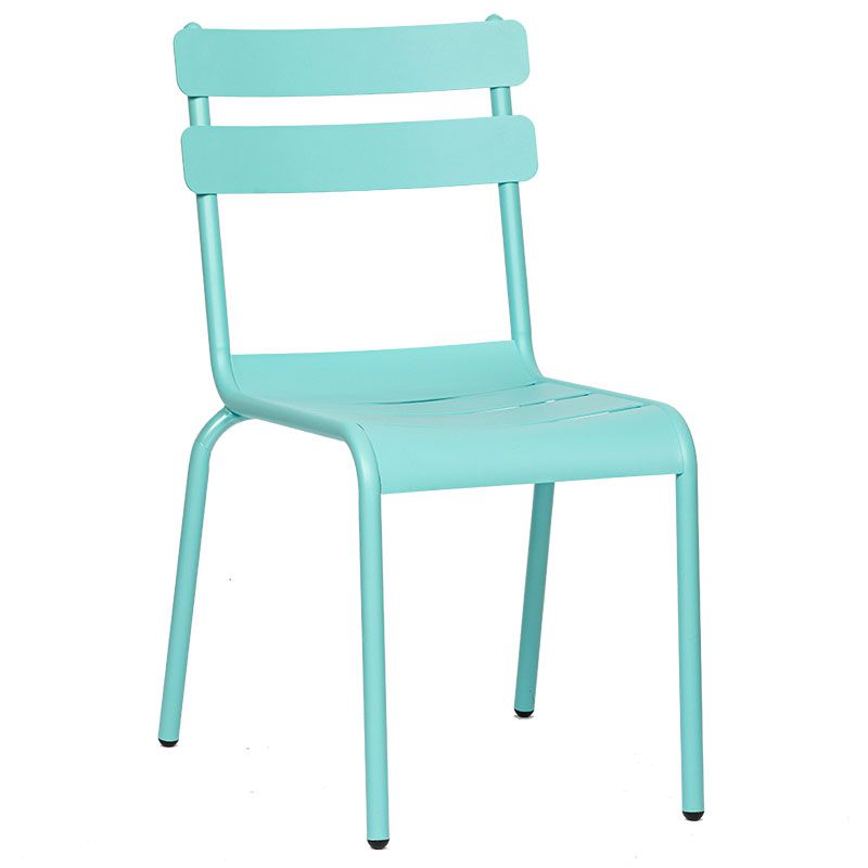 Aluminium Side Chair - Blue