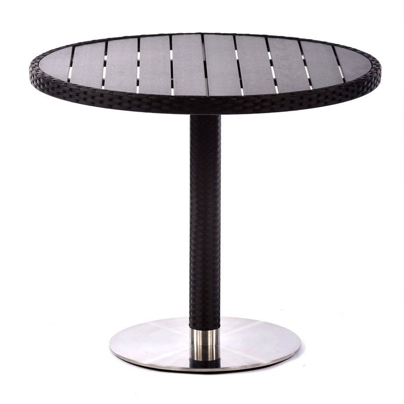 Rattan Rectangular Table With Glass Top | Outdoor Furniture – PiggyGarden