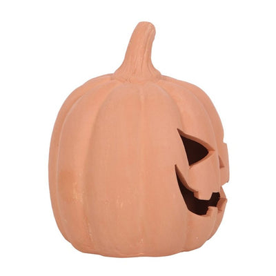 12.5cm Terracotta Pumpkin Ornament