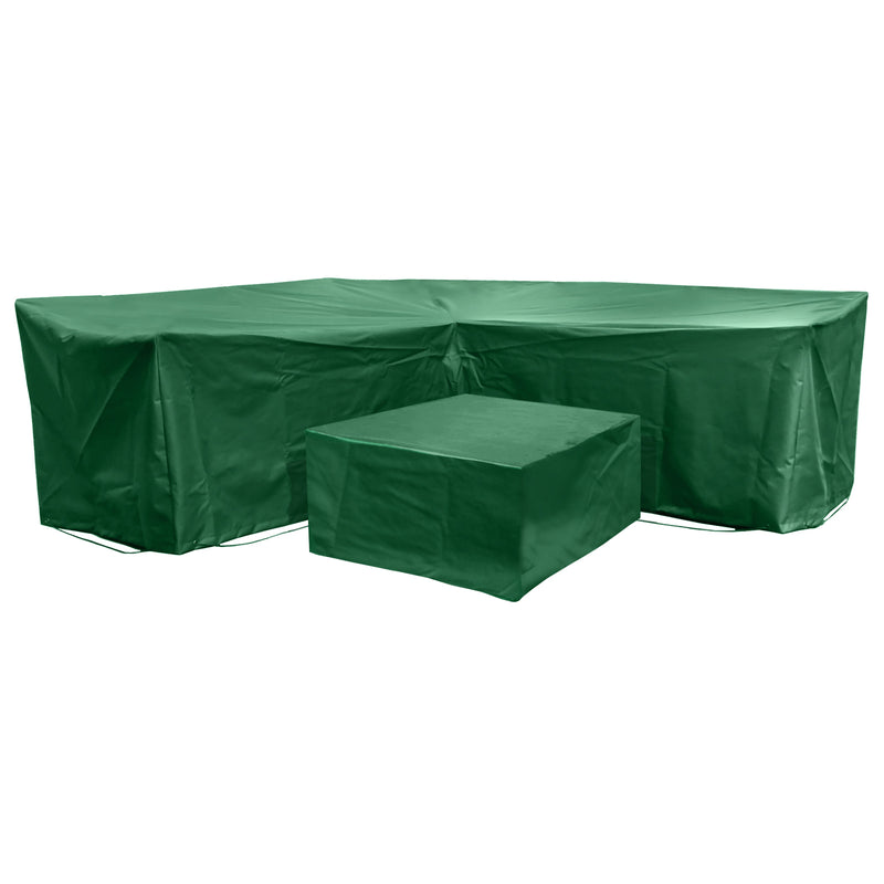 Cozy Bay Acorn Corner L Shape Dining cover Set in Green