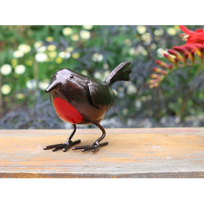 Ornamental Metal Handcrafted Robin