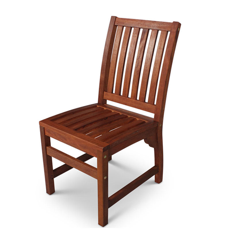 Robust Hardwood Side Chair