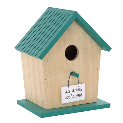 All Birds Welcome Bird House