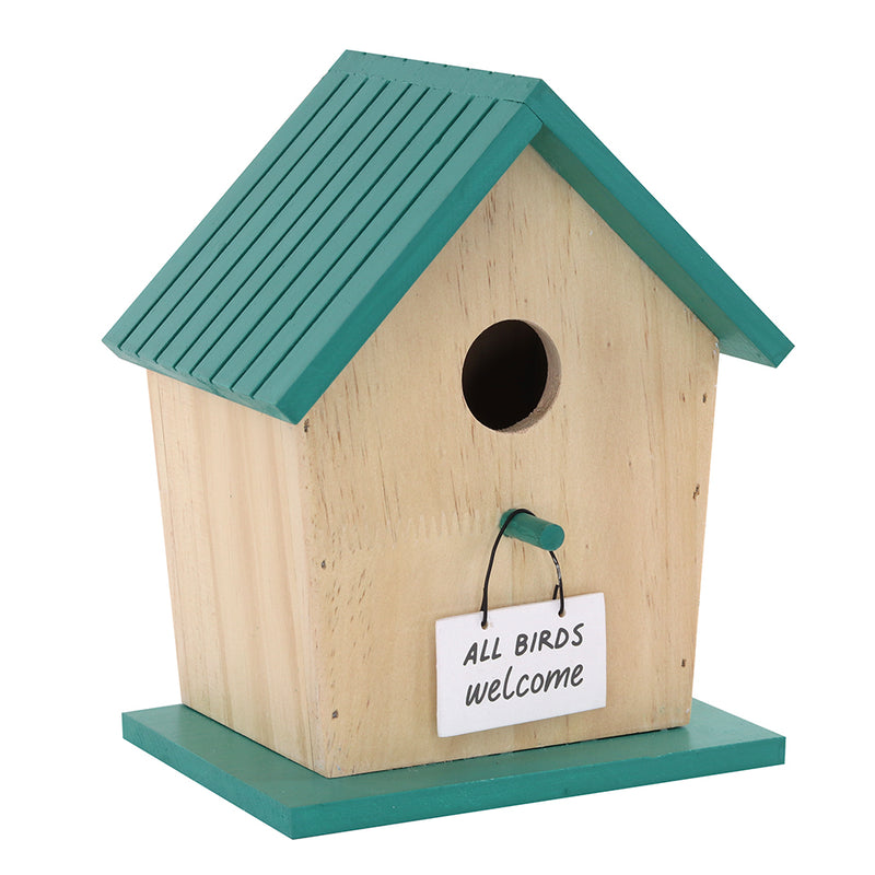 All Birds Welcome Bird House