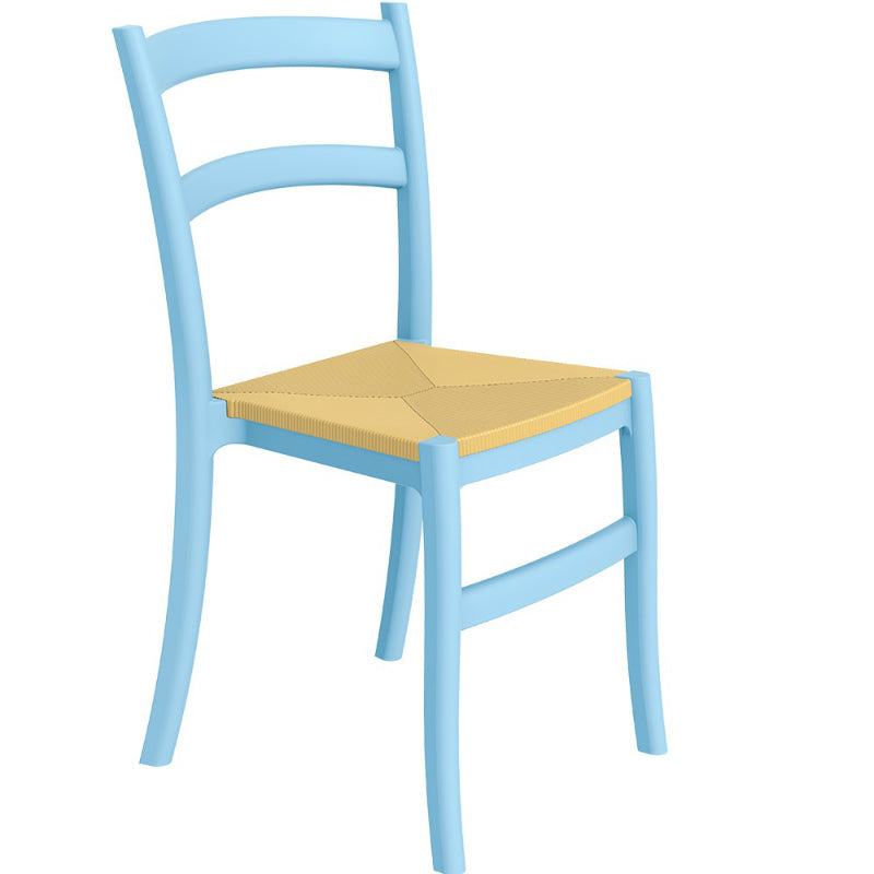 Juliet Plastic Side Chair Light Blue