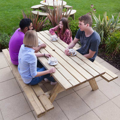 8 Seat 'A' Frame Picnic Table