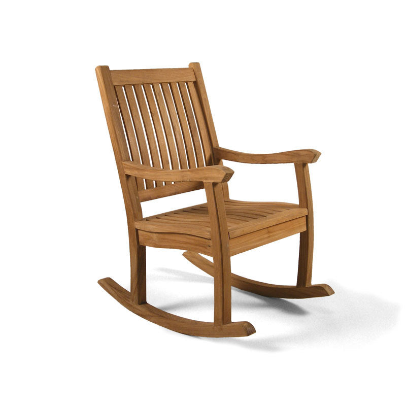 Grade A Teak Wooden Rocking Chair