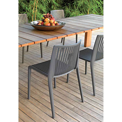 Durable Polypropylene Seat - Stackable - Anthracite