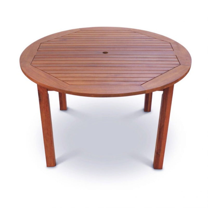 Durable Hardwood 110cm Round Table