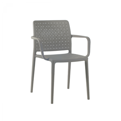 Armchair - Durable Commercial Polypropylene - Taupe
