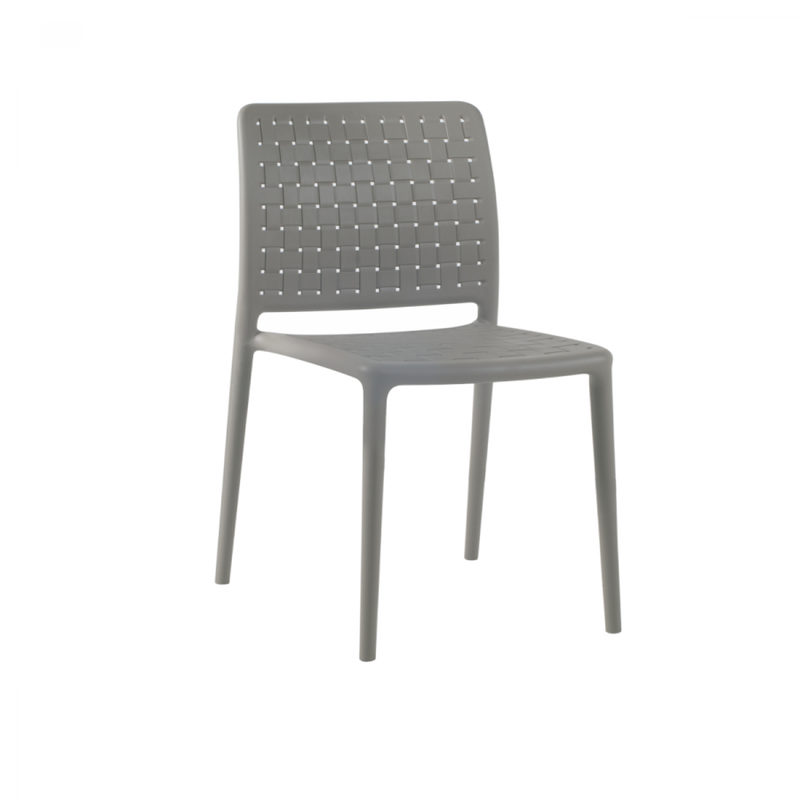 Side Chair - Durable Commercial Polypropylene - Taupe