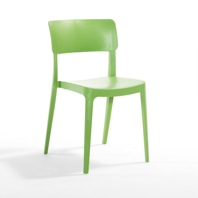 Green Side Chair - High Quality Polypropylene