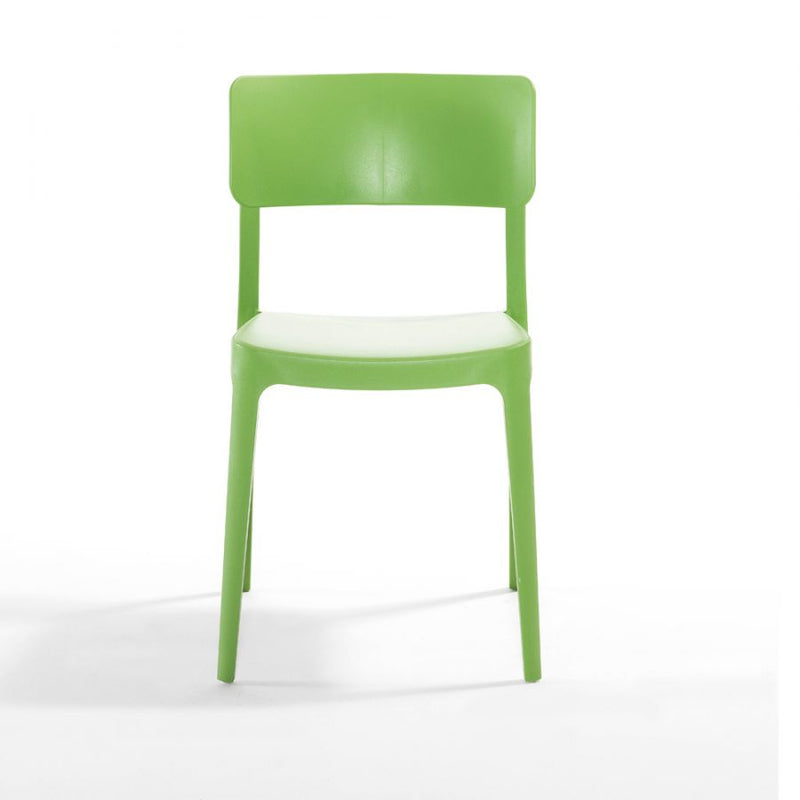 Green Side Chair - High Quality Polypropylene
