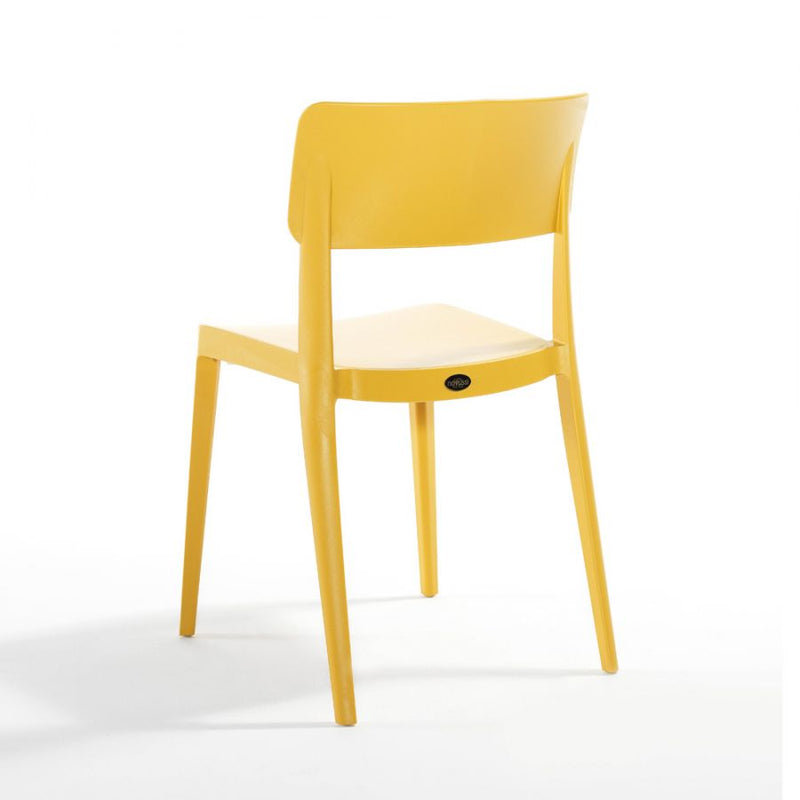 Mustard Side Chair - High Quality Polypropylene
