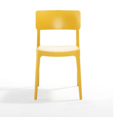 Mustard Side Chair - High Quality Polypropylene