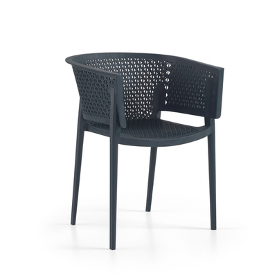Durable Polypropylene Chair (Anthracite)