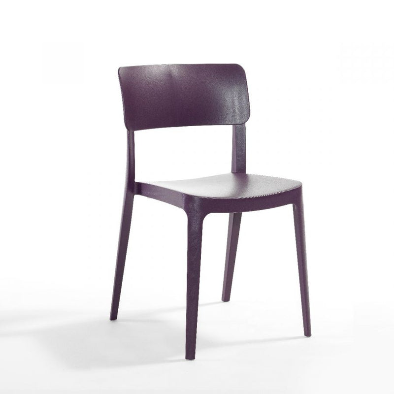 Stacking Side Chair (Purple)
