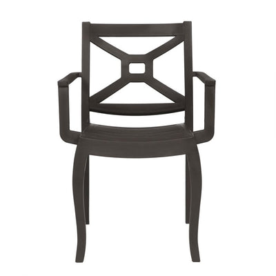 Polypropylene Arm Chair (Anthracite)