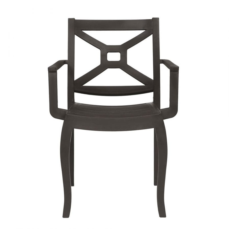 Polypropylene Arm Chair (Anthracite)