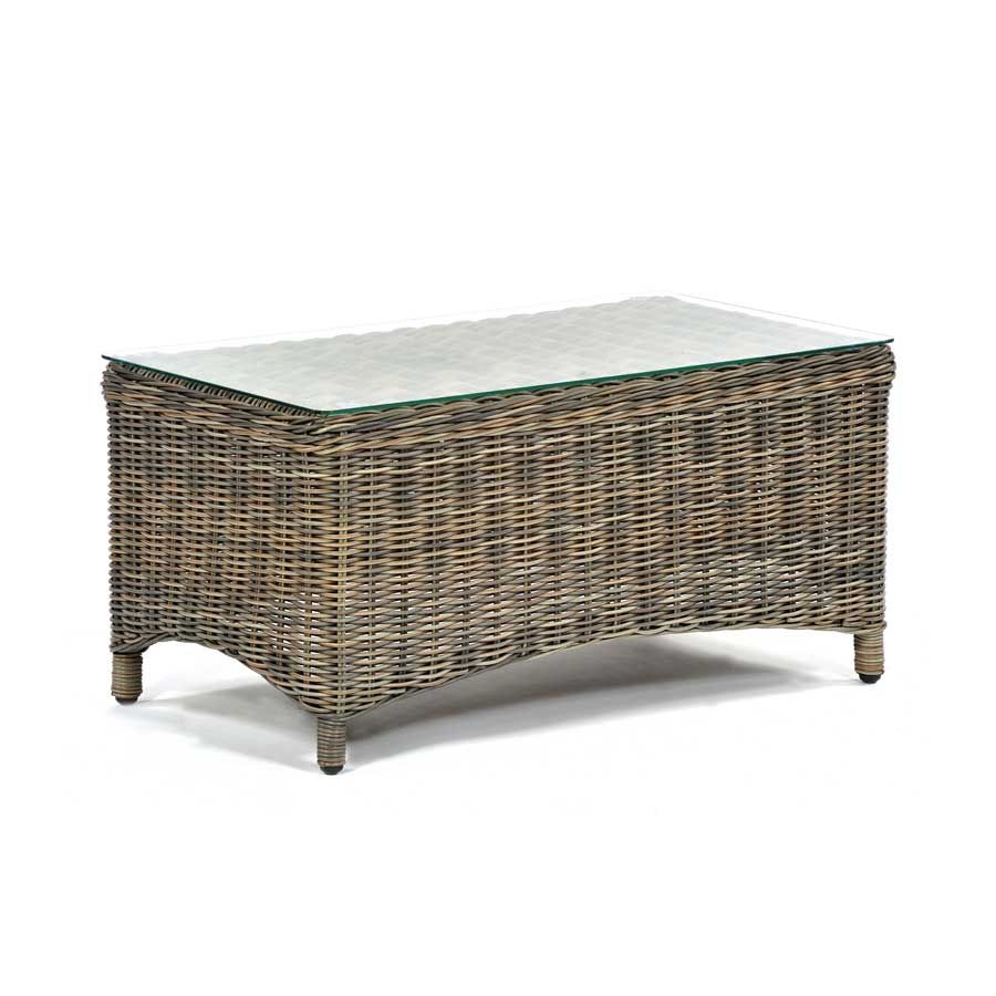 90cm x 50cm Rattan Rectangular Coffee Table – PiggyGarden